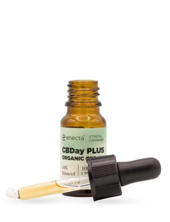 CBD Oil Bottle with pippete